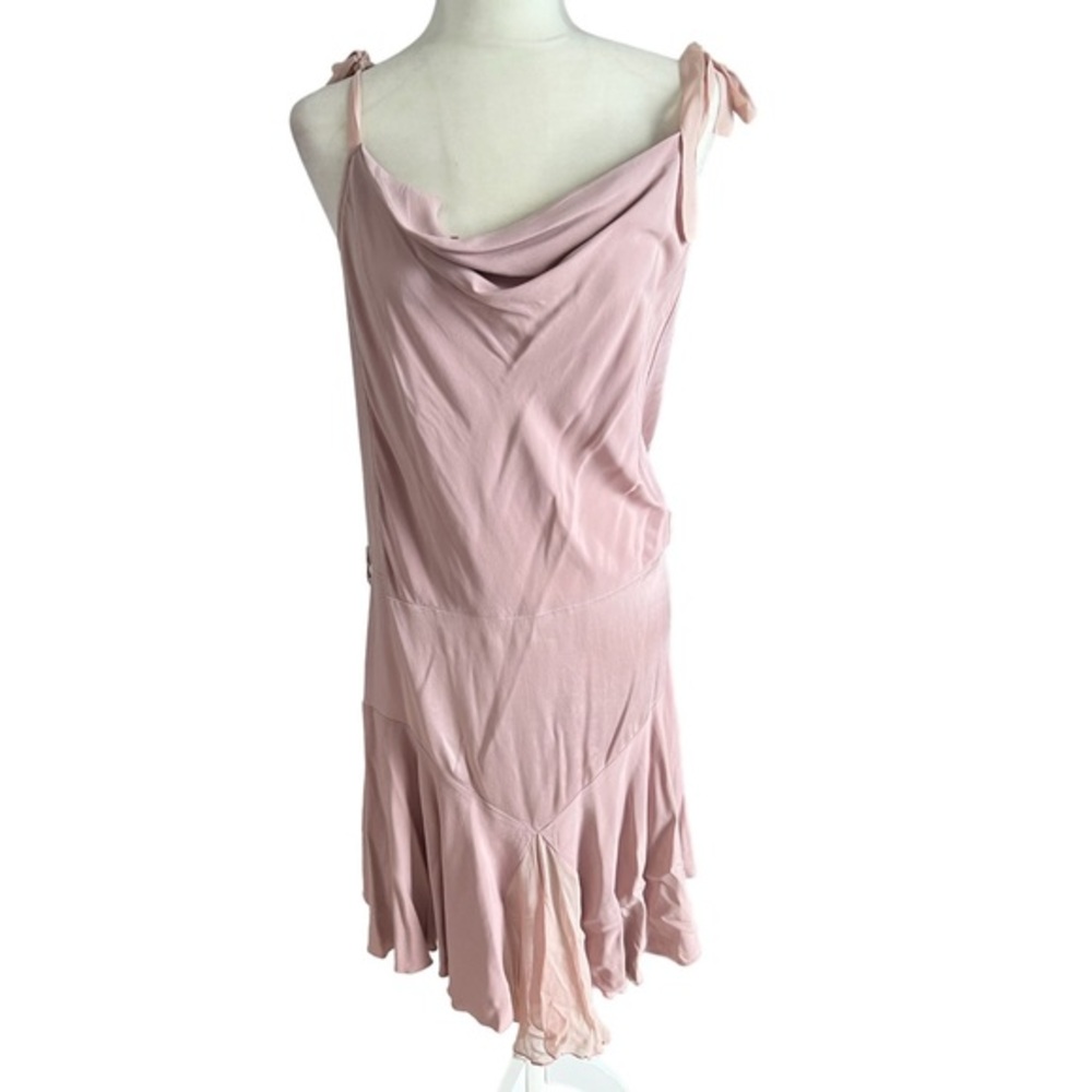 DVF - Diane von Furstenberg - Cowl Neck Silk Slip Dress Size 8